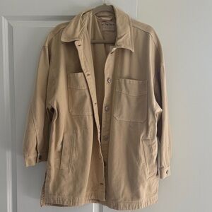 We The Free Tan Utility Jacket